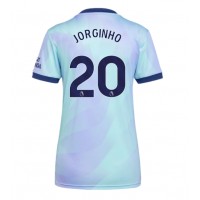 Camisa de Futebol Arsenal Jorginho Frello #20 Equipamento Alternativo Mulheres 2024-25 Manga Curta